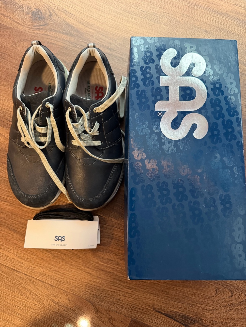 Brand new Men’s SAS Blue Shoes with Box